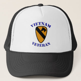 1st Cav Vietnam Veteran Trucker Hat