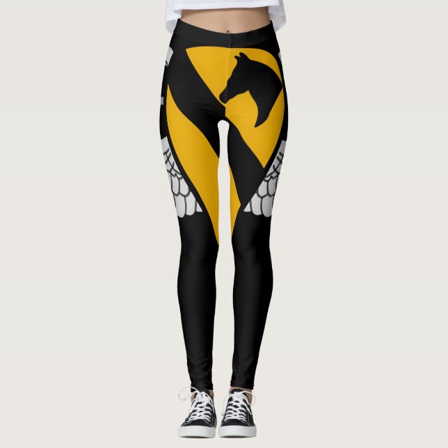 1st Cavalry Air Assault Leggings (Front)