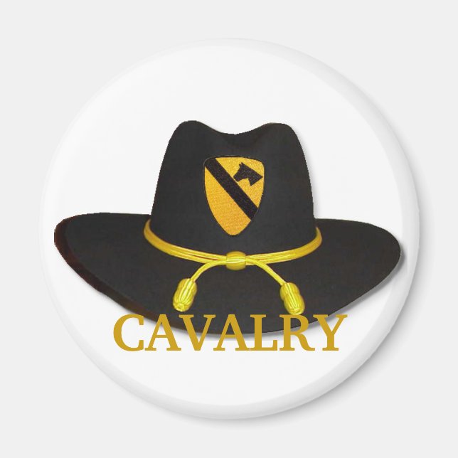 1st cavalry air cav patch vietnam magnet veteran (Front)