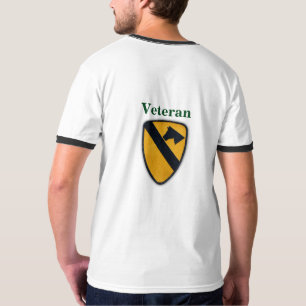 1st Cavalry Cav Airmobile First Team Veterans Vets T-Shirt