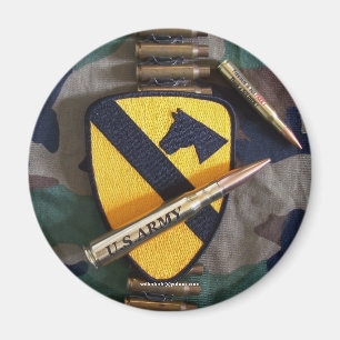 1st cavalry div air cav division fort hood Magnet