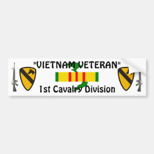 1st Cavalry Div bumper sticker