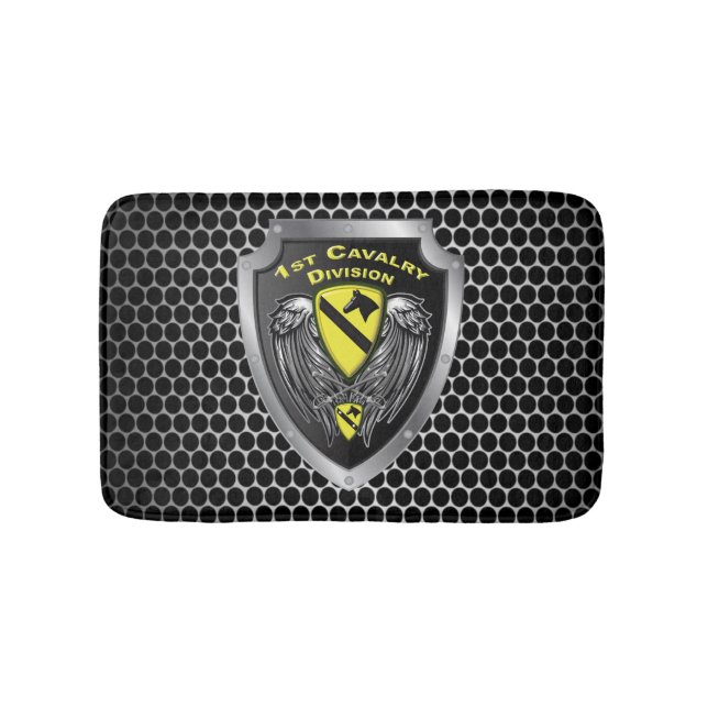 1st Cavalry Division 1st CAV Bath Mat (Front)