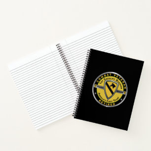 1st Cavalry Division 1st CAV Retired Notebook