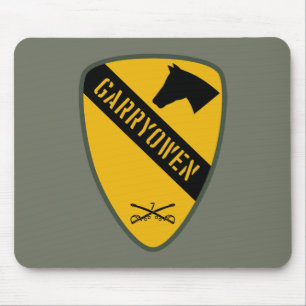 1st Cavalry Division, 7th Cavalry Regiment Mouse Mat