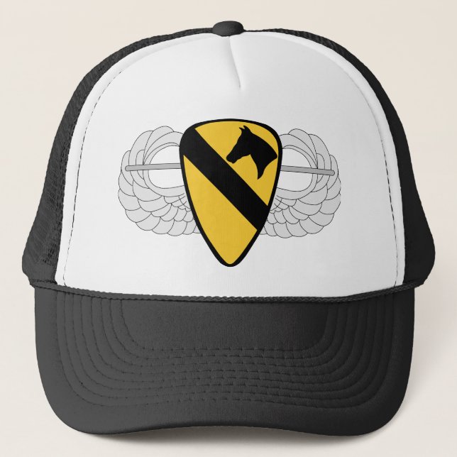 1st Cavalry Division Air Assault Trucker Hat (Front)