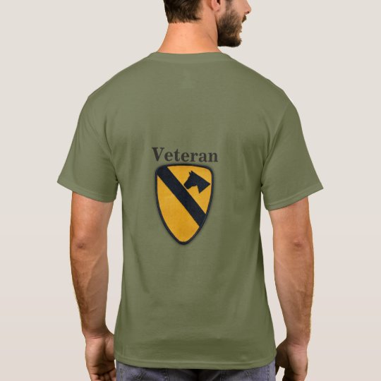 1st Cavalry Division Air Cav Fort Hood Patch T-Shirt | Zazzle.co.uk