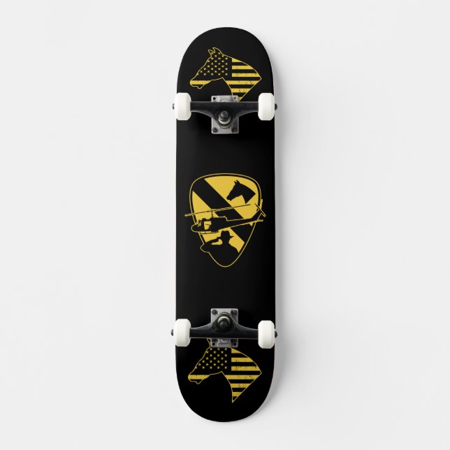 1st Cavalry Division / AIR CAV Skateboard (Front)