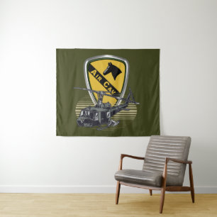 1st Cavalry Division Air Cav Vietnam Tapestry