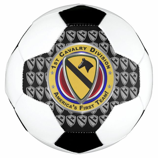 1st Cavalry Division America’s “First Team” Football (Front)