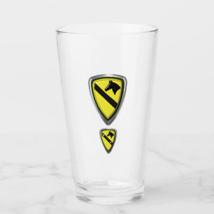 1st Cavalry Division America’s First Team Glass