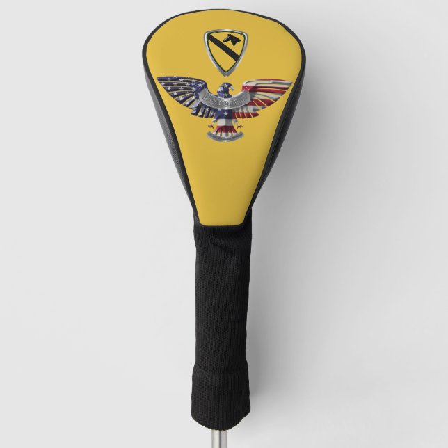 1st Cavalry Division America’s First Team Golf Head Cover (Front)