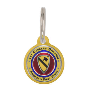 1st Cavalry Division - America’s First Team Pet Tag