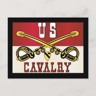 1st CAVALRY DIVISION Banner Postcard
