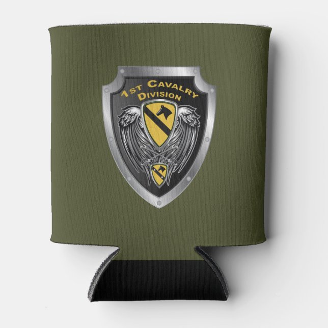 1st Cavalry Division  Can Cooler (Front)