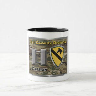 1st Cavalry Division Captain Mug