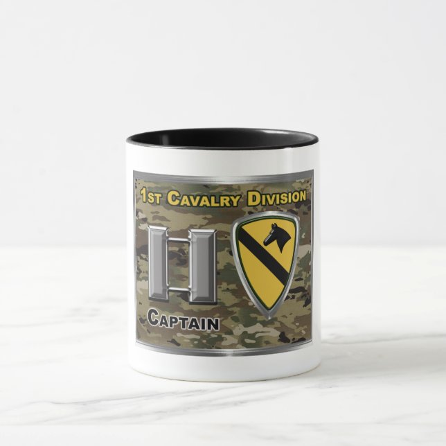 1st Cavalry Division Captain Mug (Center)