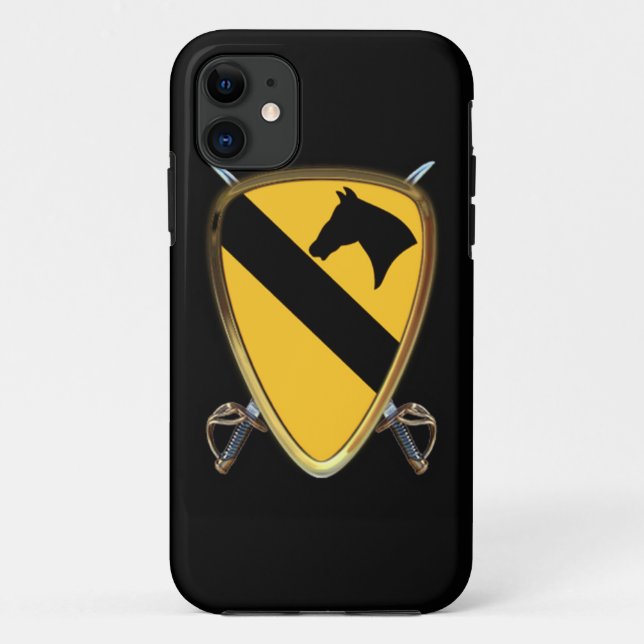 1st Cavalry Division Case-Mate iPhone Case (Back)