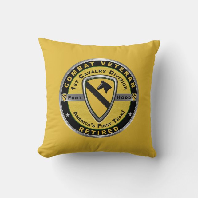 1st Cavalry Division  Cushion (Front)