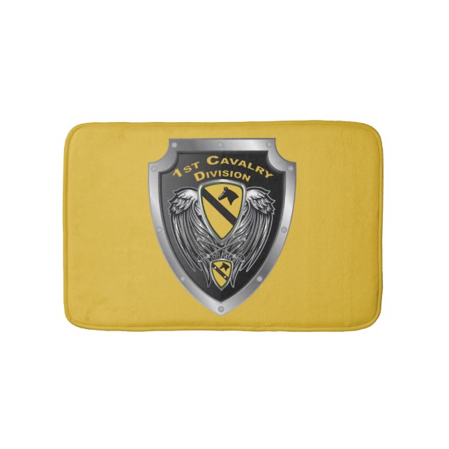 1st Cavalry Division “First Team” Bath Mat (Front)