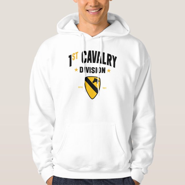 1st Cavalry Division "First Team" Hoodie (Front)