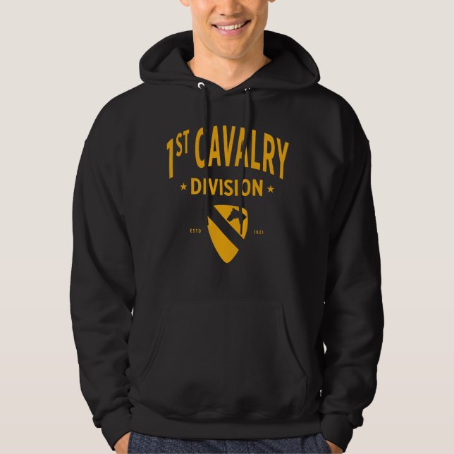 1st Cavalry Division - First Team United States Hoodie (Front)