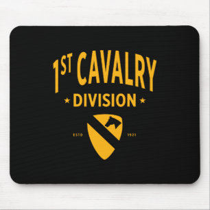 1st Cavalry Division - First Team United States Mouse Mat