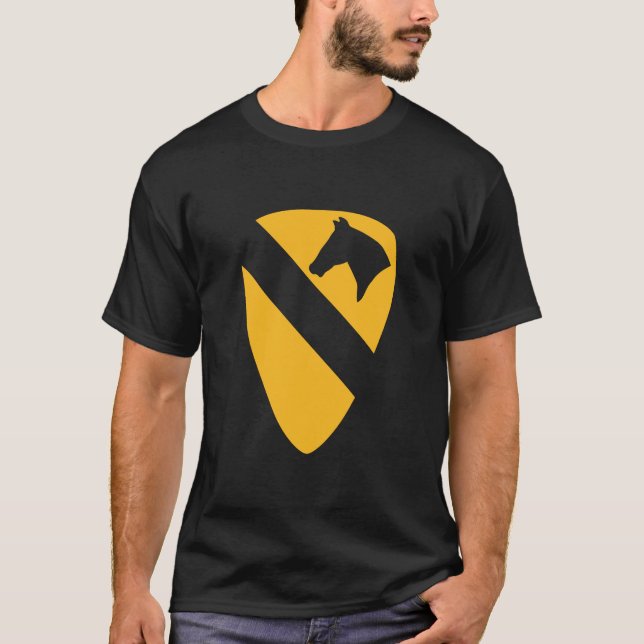 1st Cavalry Division - First Team (United States) T-Shirt (Front)