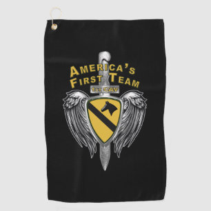1st Cavalry Division Golf Towel