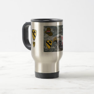 1st Cavalry Division – Iraq Veteran Travel Mug
