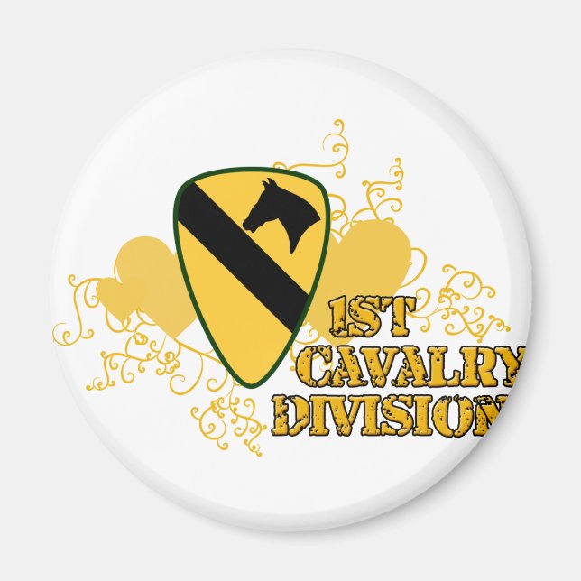 1st Cavalry Division Magnet (Front)