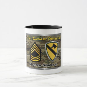 1st Cavalry Division Master Sergeant Mug