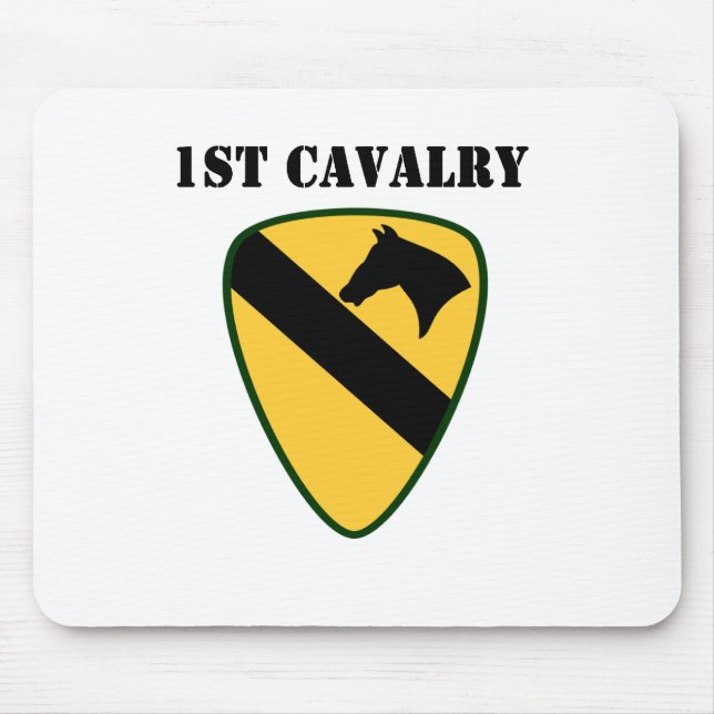1st Cavalry Division Mouse Mat (Front)