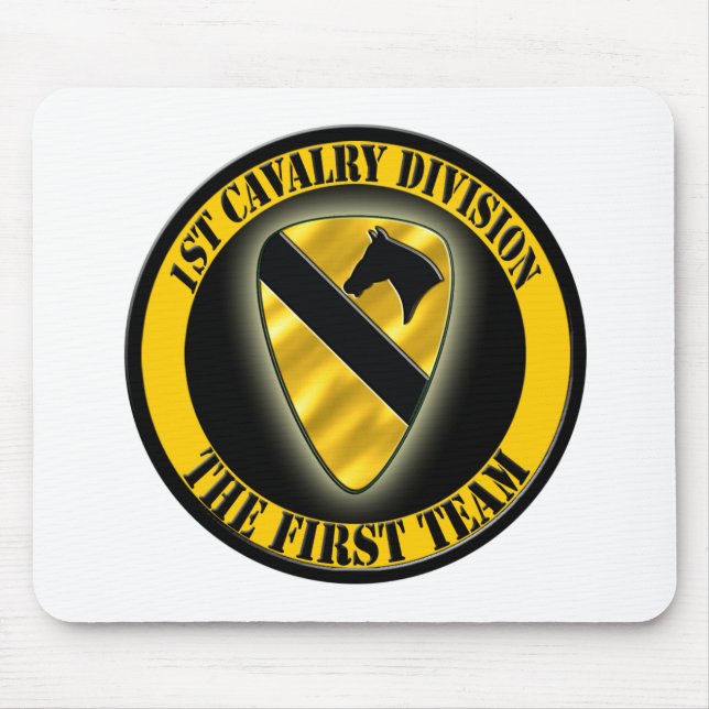 1st Cavalry Division Mouse Mat (Front)