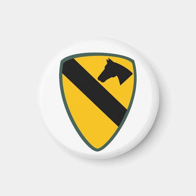 1st Cavalry Division Patch Magnet (Front)