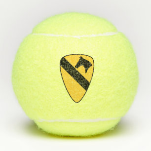 1st Cavalry Division Patch Patriotic Tennis Balls