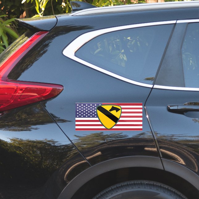 1st Cavalry Division Patch United States (Car Side)