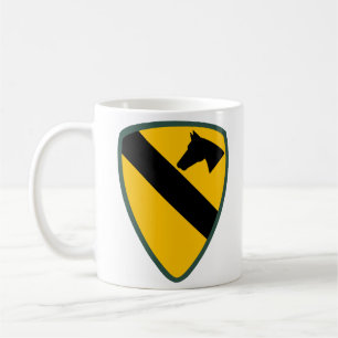 1st Cavalry Division Patch United States Coffee Mug
