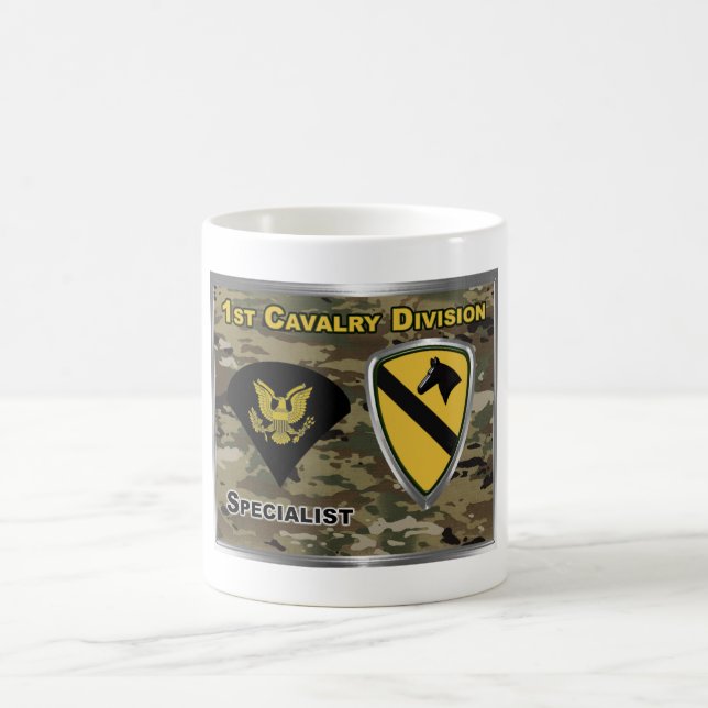 1st Cavalry Division Specialist Coffee Mug (Center)
