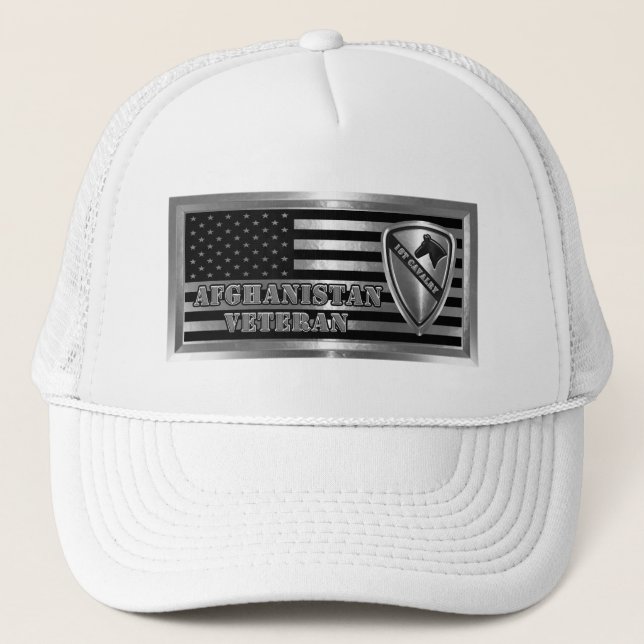 1st Cavalry Division  Trucker Hat (Front)
