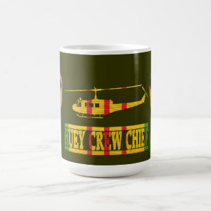 1st Cavalry Division UH-1 Huey Crew Chief Mug