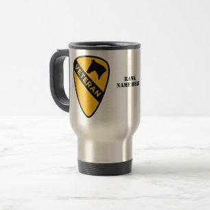 1st Cavalry Division - Veteran (United States) Travel Mug
