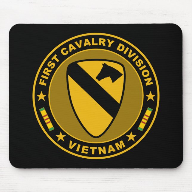 1st Cavalry Division Vietnam Mouse Mat (Front)
