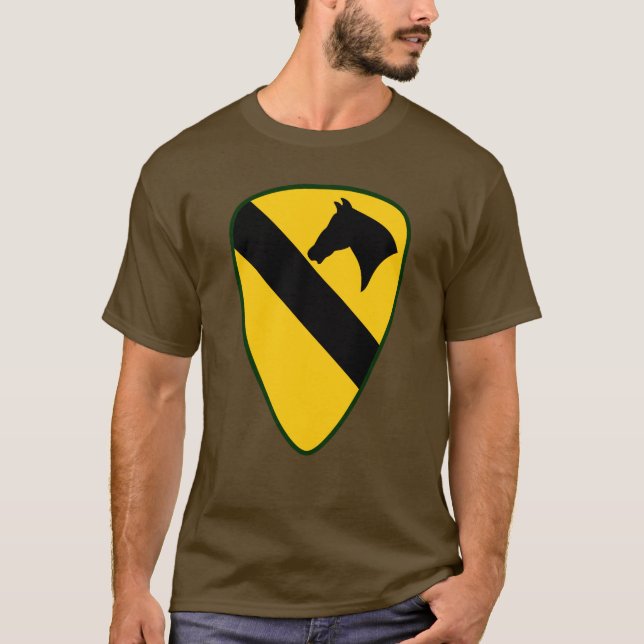 1st Cavalry Large Logo T-Shirt (Front)