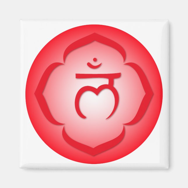 1st Chakra - Muladhara Magnet (Front)