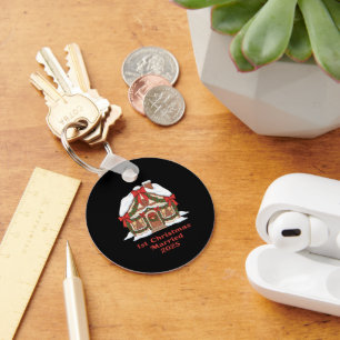 1st Christmas Married 2025 Newlywed Couple Keeps Key Ring
