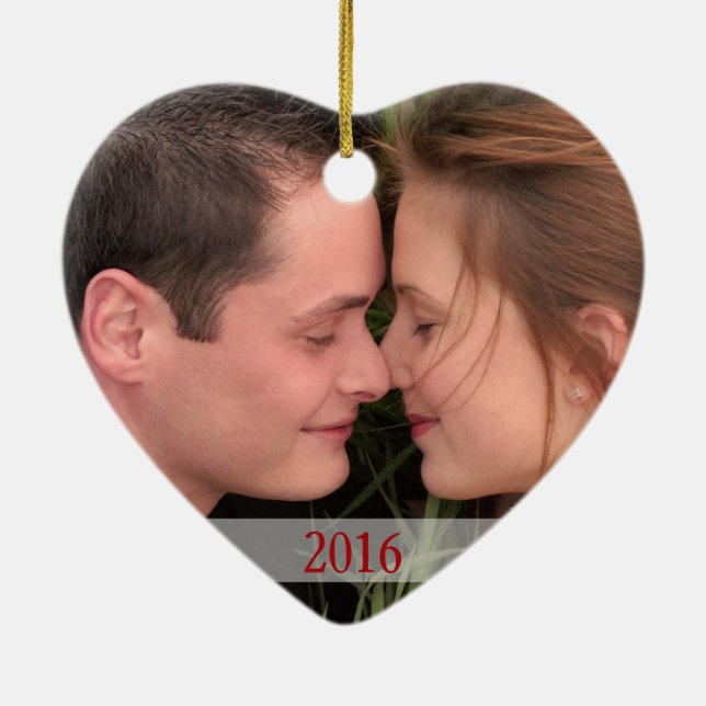 1st Christmas Together Ceramic Tree Decoration (Back)