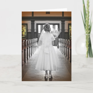 1st Communion Greeting Card