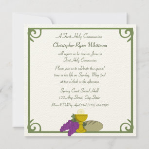 1st Communion Invitation