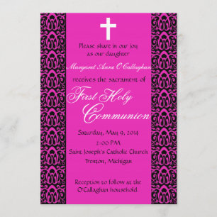 1st Communion Invitation - Girls